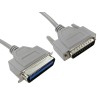 RS PRO Male Centronic D-Sub 25-Pin to Male C36 Parallel Cable 5 m Grey Sheath 182-8818