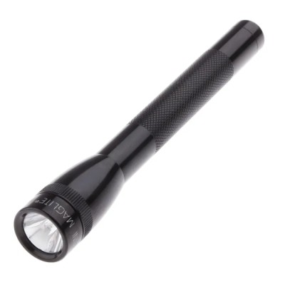 Maglite Pocket Torch with Incandescent Lamp 9 lm, Aircraft Aluminium Housing, 127 mm M3A016