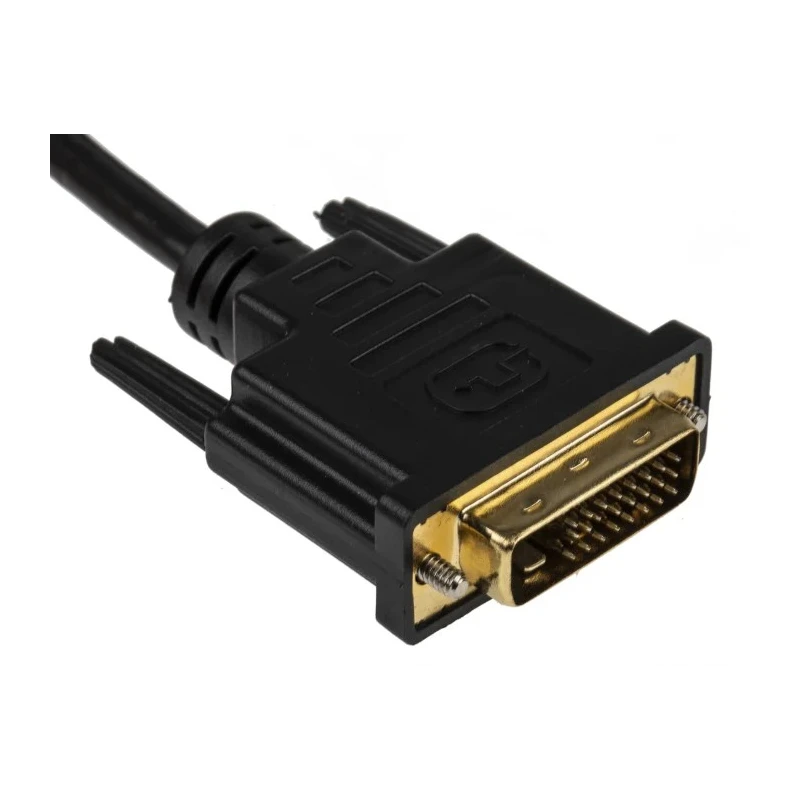 RS PRO Male DVI-D Dual Link to Male DVI-D Polyvinyl Chloride DisplayPort Cable 2m 182-8785