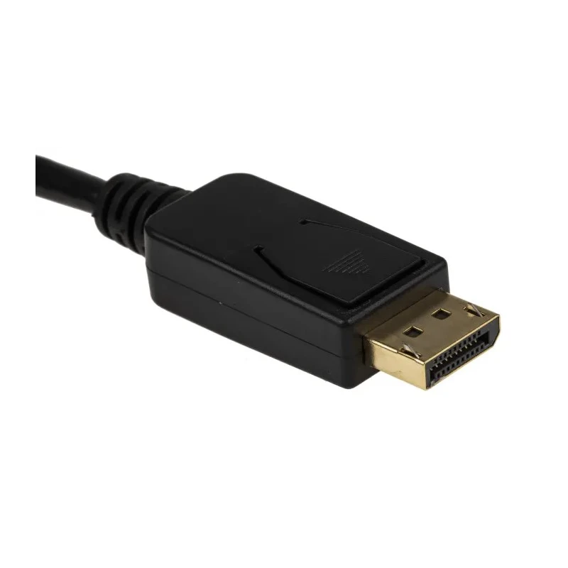 RS PRO Male DVI-D Dual Link to Male DVI-D Polyvinyl Chloride DisplayPort Cable 2m 182-8785