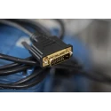 RS PRO Male DVI-D Dual Link to Male DVI-D Polyvinyl Chloride DisplayPort Cable 2m 182-8785