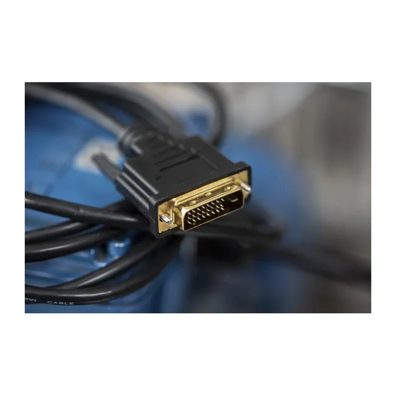 RS PRO Male DVI-D Dual Link to Male DVI-D Polyvinyl Chloride DisplayPort Cable 2m 182-8785