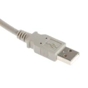 RS PRO IC Socket USB Cable Male USB Type A to Male USB B USB 2.0 1m Grey 182-8831