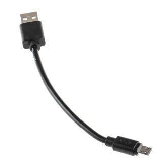 RS PRO IC Socket USB Cable Male USB Type A to Male Micro USB Type B USB 2.0 Black 150mm 182-8869