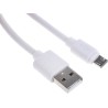 RS PRO IC Socket USB Cable 150mm White USB 2.0 Male USB Type A to Male Micro USB Type B 182-8870