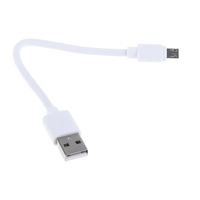 RS PRO IC Socket USB Cable 150mm White USB 2.0 Male USB Type A to Male Micro USB Type B 182-8870