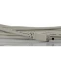 RS PRO USB Cable Male Mini USB Type A to Male Mini USB Type B USB 2.0 2 m 182-8876