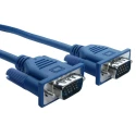 RS PRO Male VGA to Male SVGA Cable 5m Low Smoke Zero Halogen Jacket Blue 300V 182-8884