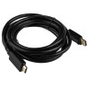 RS PRO Male DisplayPort to Male HDMI Polyvinyl Chloride DisplayPort Cable 3 m 182-8921