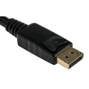 RS PRO Male DisplayPort to Male HDMI Polyvinyl Chloride DisplayPort Cable 3 m 182-8921