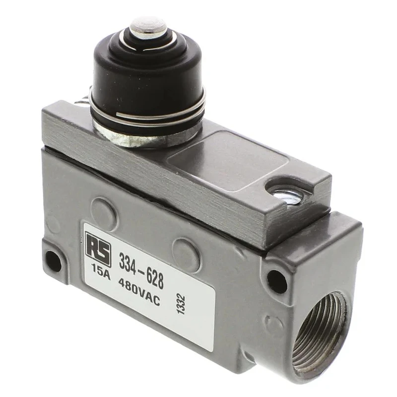 Honeywell Technologies Series Pin Plunger Limit Switch, SPDT, Electrostatic Epoxy Coated Aluminium, IP50/IP65, 15A BZE7