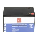 RS PRO 12.8 V Lithium Iron Phosphate Rechargeable Battery Pack 12 Ah 182-8654