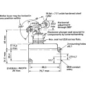 Honeywell Technologies BZE7 Series Roller Lever Limit Switch, SPDT, IP50/IP65, Die Cast Aluminium Housing, 480V AC, 15A 