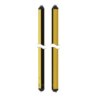 Banner SGS Series Light Curtain Emitter, Receiver, Type 4 Safety, 4 Beams, 300mm Resolution SGSXP4-300Q88