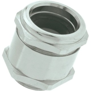 Lapp SKINDICHT Series 25 Cable Gland, Nickel-Plated Brass, PG16 Thread Size, 10.8–12.8 mm Cable Diameter 52003530+52005120
