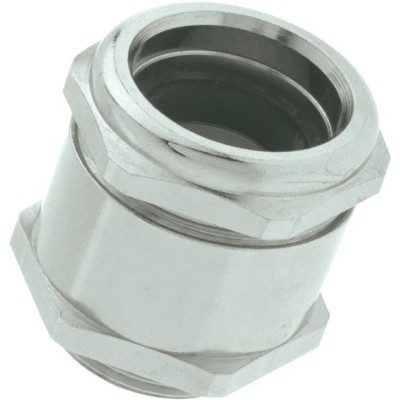 Lapp SKINDICHT Series 25 Cable Gland, Nickel-Plated Brass, PG16 Thread Size, 10.8–12.8 mm Cable Diameter 52003530+52005120
