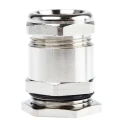 Lapp SKINDICHT Series 25 Cable Gland, Nickel-Plated Brass, PG16 Thread Size, 10.8–12.8 mm Cable Diameter 52003530+52005120