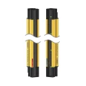 Banner SLL Series Safety Light Curtain Emitter and Receiver 40 mm Resolution 24V DC SLLP40-1190P88