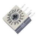 Hartmann Rotary Coded DIP Switch Through Hole P60A703L508