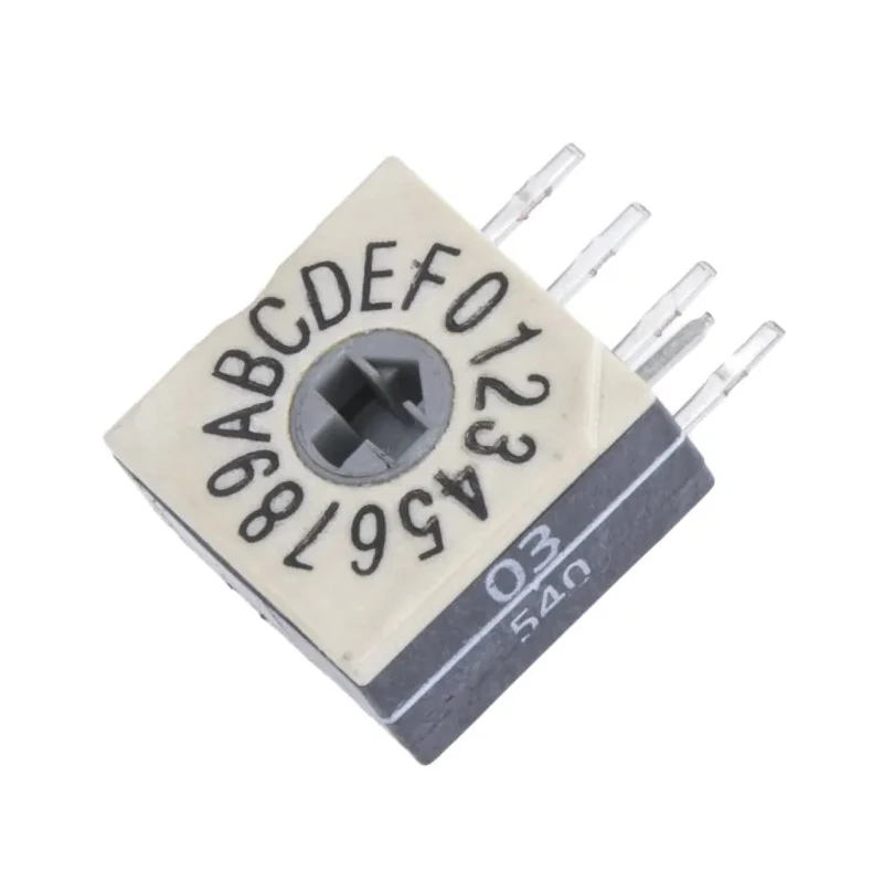 Hartmann Rotary Coded DIP Switch Through Hole P60A703L508
