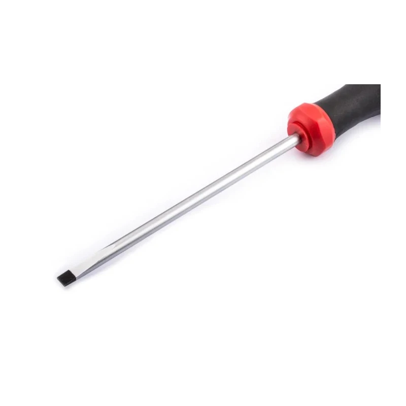 RS PRO Slotted Screwdriver with 75 mm Chrome Vanadium Molybdenum Steel Blade, Insulated Ergonomic Grip 165mm 182-9659