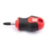 RS PRO Stubby Screwdriver PZ1 Tip 25 mm Blade 85 mm Overall with Soft Grip Handle 182-9708