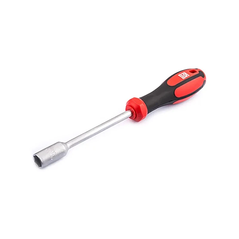 RS PRO Nut Driver Hexagon Tip 1/4 in, 125 mm Chrome Vanadium Steel Blade, 225 mm Overall 182-9742