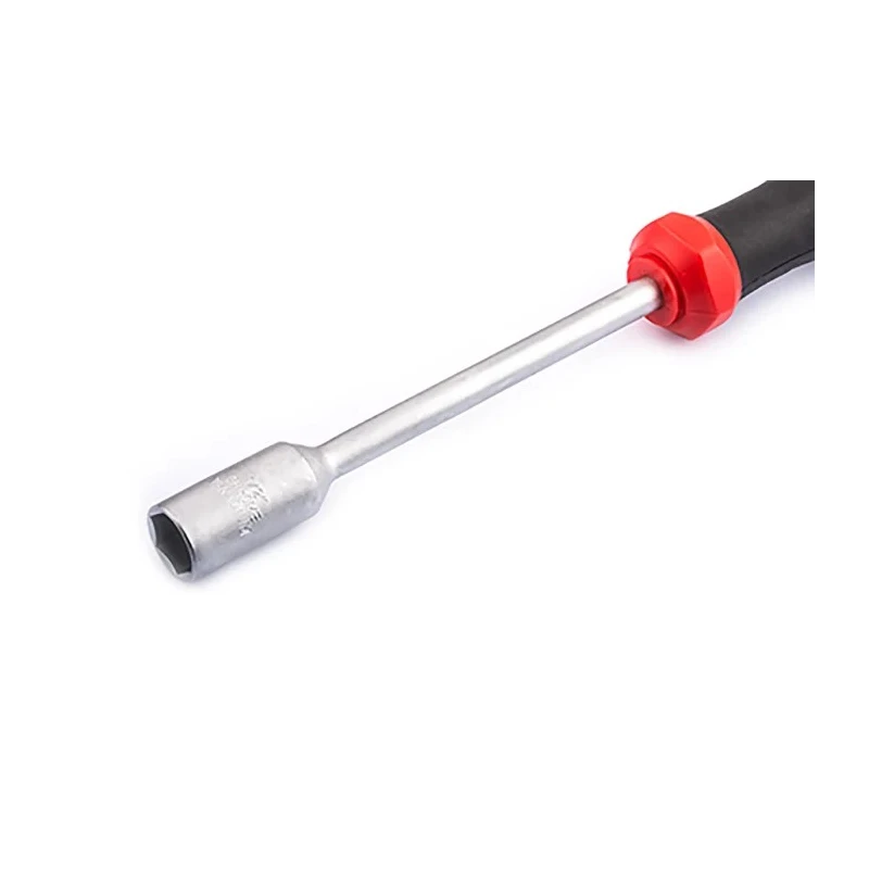 RS PRO Nut Driver Hexagon Tip 1/4 in, 125 mm Chrome Vanadium Steel Blade, 225 mm Overall 182-9742