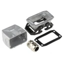 Phoenix Contact HC Series Heavy Duty Power Connector Kit, 10-Contact, Die-Cast Aluminium, Push-In Connection, AWG 1416346