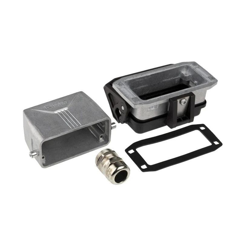 Phoenix Contact HC Series Heavy Duty Power Connector Kit, 16-Contact, Die-Cast Aluminium, Push-in Connection, 1416348