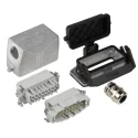 Phoenix Contact HC Series Heavy Duty Power Connector Kit 16-Contact 16A 500V with Die-Cast Aluminium Housing 1416356