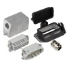 Phoenix Contact HC Series Heavy Duty Power Connector Kit 16-Contact 16A 500V with Die-Cast Aluminium Housing 1416356
