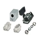 Phoenix Contact HC Series Heavy Duty Power Connector Kit 16-Contact 16A 500V with Die-Cast Aluminium Housing 1416356