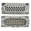 Phoenix Contact HC Series Heavy Duty Power Connector Kit 16-Contact 16A 500V with Die-Cast Aluminium Housing 1416356