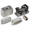 Phoenix Contact HC Series Heavy Duty Power Connector Kit 16-Contact Die-Cast Aluminium Push-In Connection 1416349