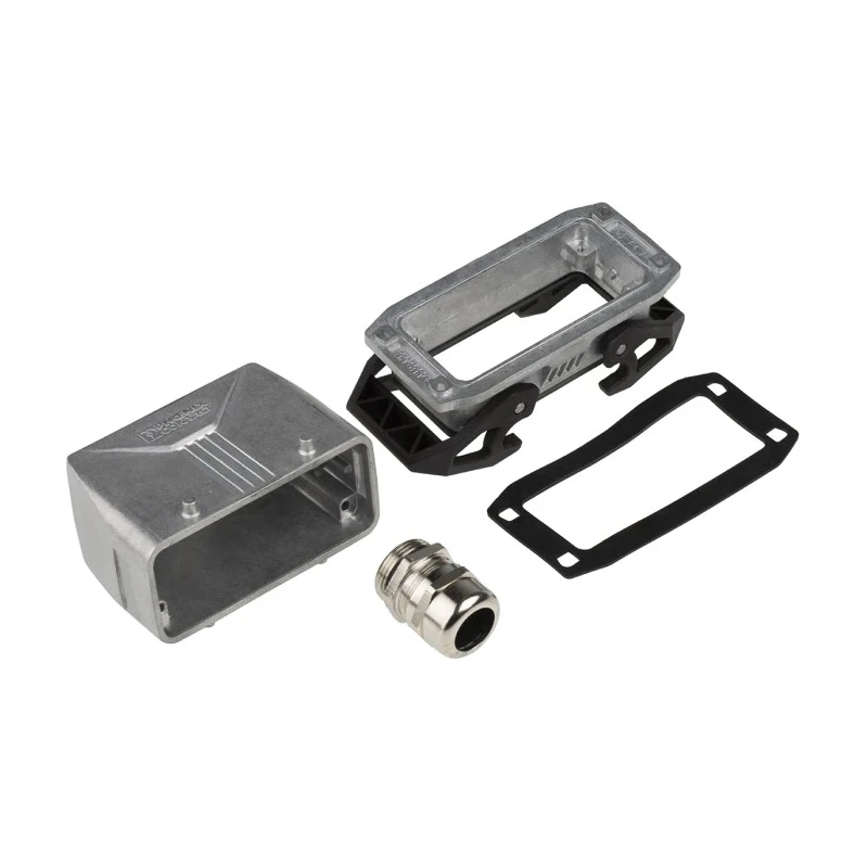 Phoenix Contact HC Series Heavy Duty Power Connector Kit 16-Contact Die-Cast Aluminium Push-In Connection 1416349