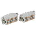 Phoenix Contact HC Series Heavy Duty Power Connector Kit 16-Contact Die-Cast Aluminium Push-In Connection 1416349