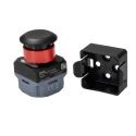 Omron Push Button Complete Unit Momentary Panel 40 mm Cutout Green Red Yellow LED IP65 24 V A2W-TB-WC1 EU1BR