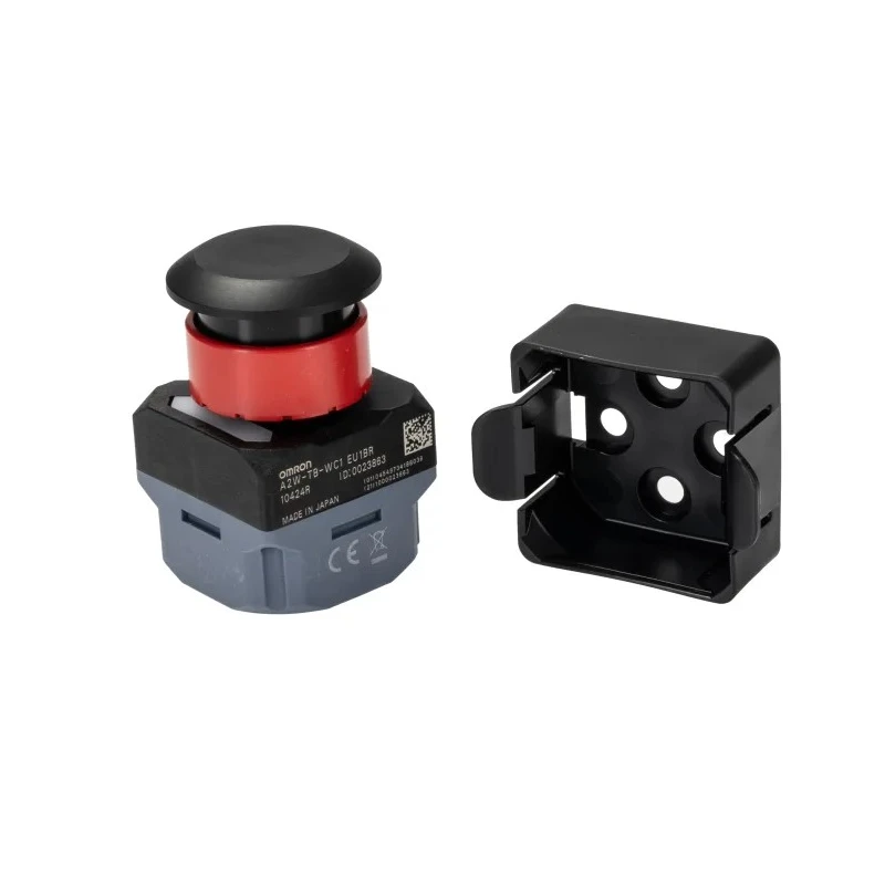 Omron Push Button Complete Unit Momentary Panel 40 mm Cutout Green Red Yellow LED IP65 24 V A2W-TB-WC1 EU1BR