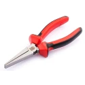 RS PRO Flat Nose Plier with Polished Steel Jaw, 160mm Overall Length, 50mm Jaw Length, DuoTech Soft Grip Handles 182-9970