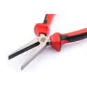 RS PRO Flat Nose Plier with Polished Steel Jaw, 160mm Overall Length, 50mm Jaw Length, DuoTech Soft Grip Handles 182-9970