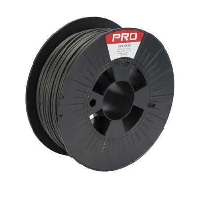 RS PRO 2.85 mm Matte Black PLA Matt 3D Printer Filament, 1 kg 183-0258