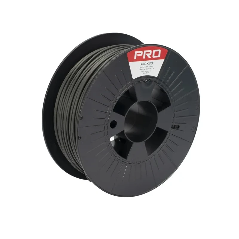 RS PRO 2.85 mm Matte Black PLA Matt 3D Printer Filament, 1 kg 183-0258