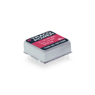 TRACOPOWER DC/DC Converter 5V DC Output, 4A, 9-36V DC Input, 20W Power, Encapsulated Through Hole Package THN 20-2411WI-A1