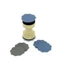 RS PRO Fine Grade Double Ended Sanding Pad with 6 Superfine Pads 3 x 2000 grit, 3 x 2500 grit 183-0961