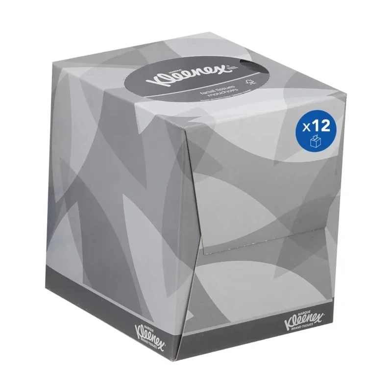 KLEENEX Kleenex® White 2 Ply Facial Tissue, Box of 1056, United Kingdom Origin 8834