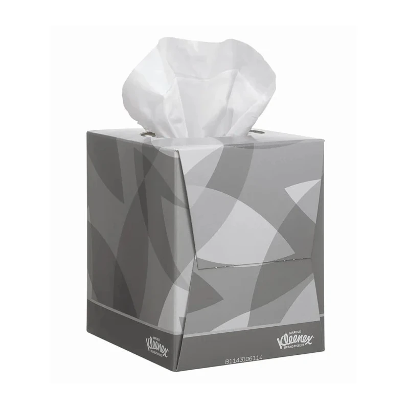 KLEENEX Kleenex® White 2 Ply Facial Tissue, Box of 1056, United Kingdom Origin 8834