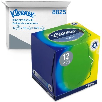 KLEENEX Kleenex® White 3 Ply Facial Tissue Box of 672 8825