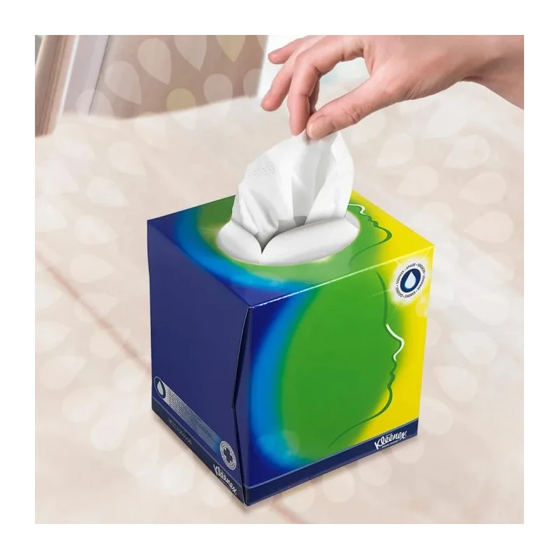 KLEENEX Kleenex® White 3 Ply Facial Tissue Box of 672 8825