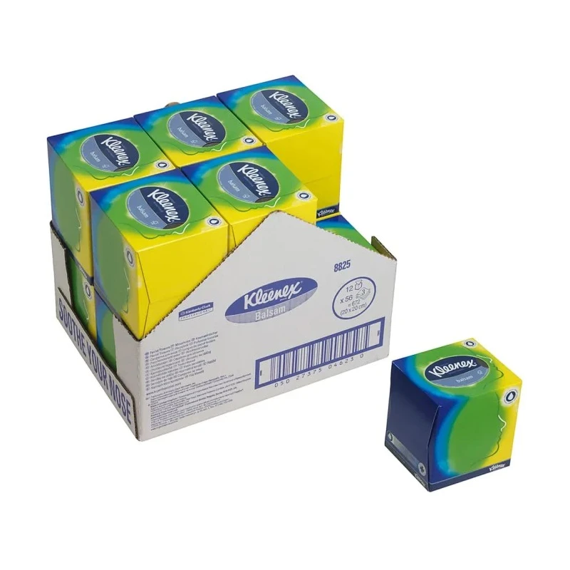 KLEENEX Kleenex® White 3 Ply Facial Tissue Box of 672 8825
